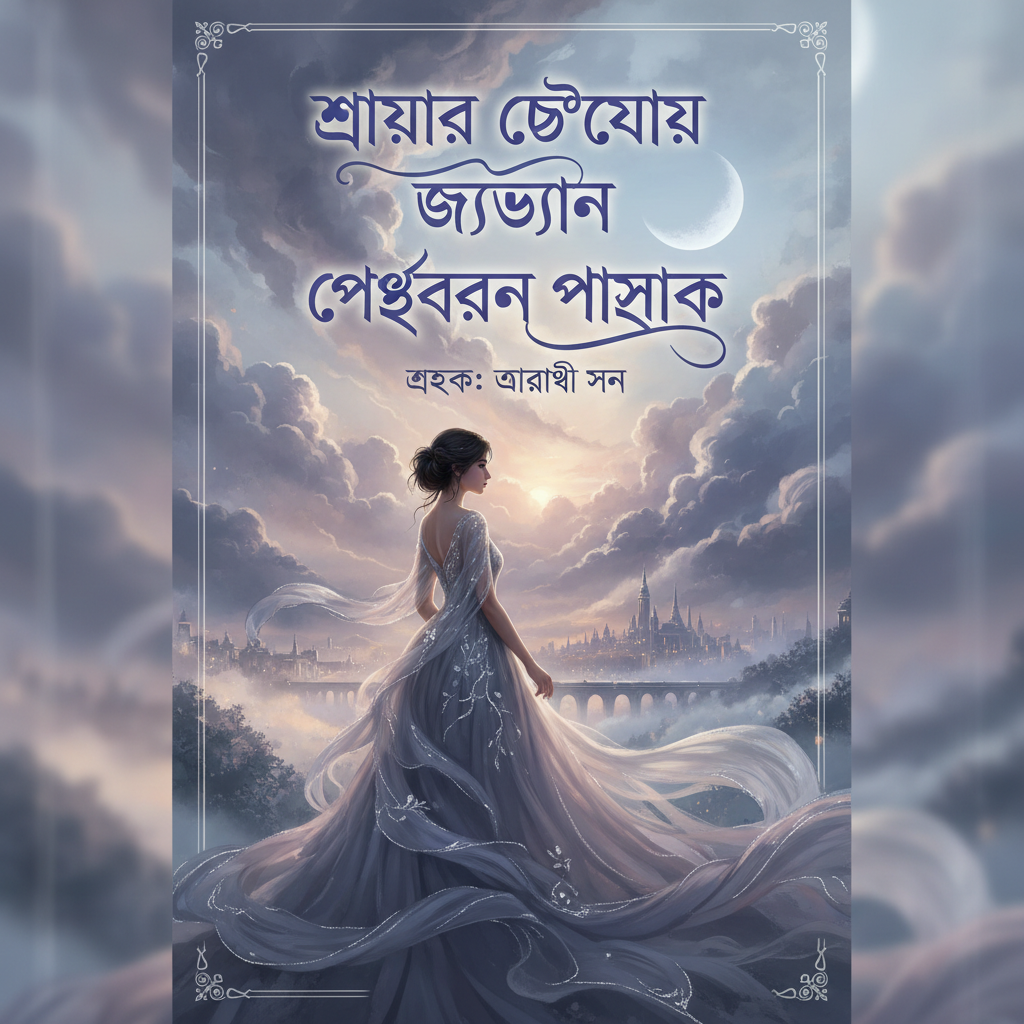 ছায়ার ছোঁয়ায় জড়ানো মেঘবরণ পোষাক
