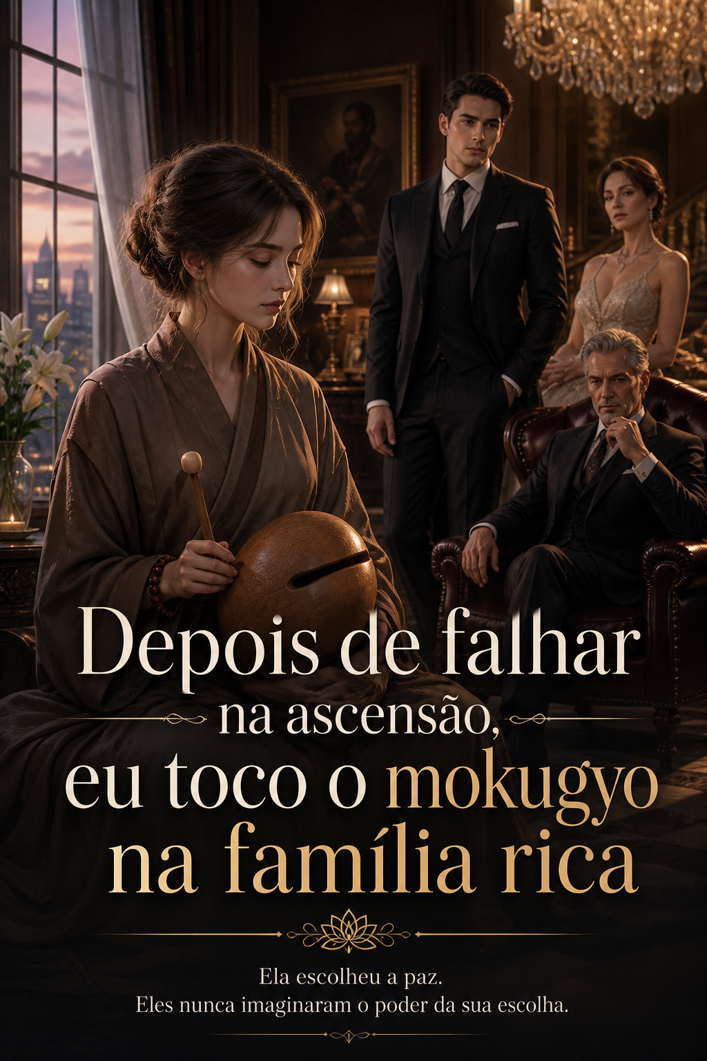 Depois de falhar na ascensão, eu toco o mokugyo na família rica